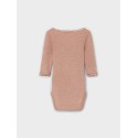 Name It Baby Wang langærmet Uld Bodystocking - Roebuck