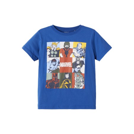Name It Kids Marvel T-shirt - Nouvean Navy