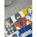 Name It Kids Marvel T-shirt - Grey Melange