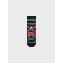 Name It Mini 5-pak Strømper Med Monster Print - Dark Sapphire