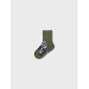 Name It Mini 5-pak Strømper Med Monster Print - Dark Sapphire