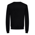ONLY & SONS Wyler L/S Striktrøje - Sort
