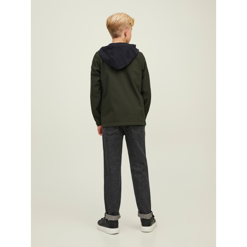 Jack & Jones Jr Marvin softshell jakke med hætte - Rosin
