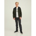 Jack & Jones Jr Marvin softshell jakke med hætte - Rosin