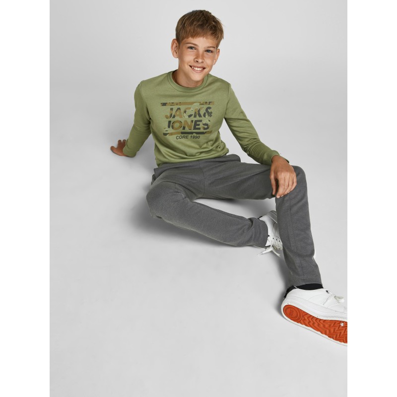 Jack & Jones Junior Vega bukser - Dark Grey Melange