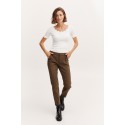 Fransa Vita Tessa casual bukser - Rain Drum