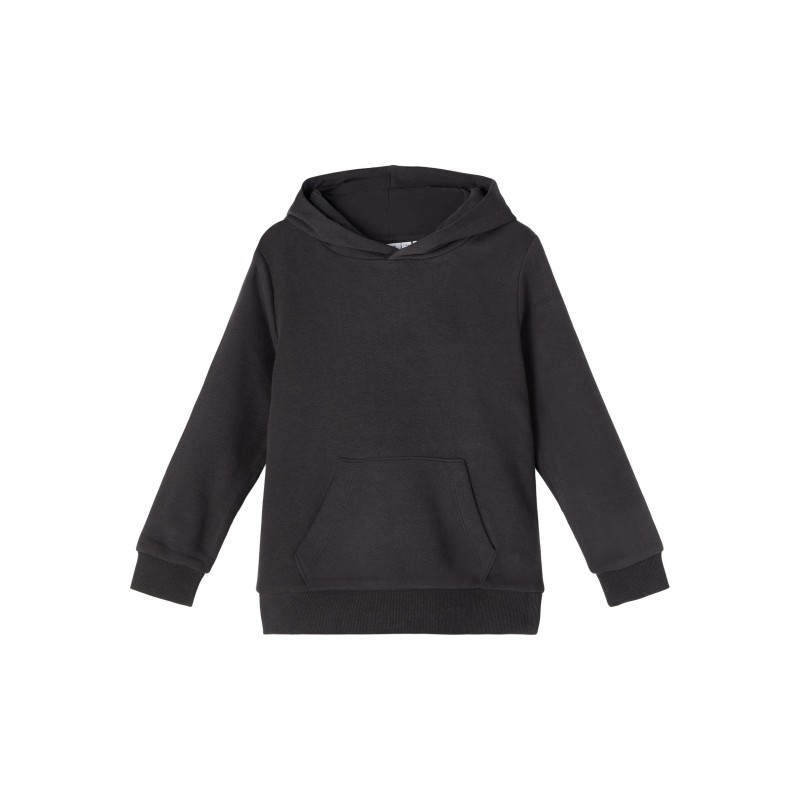 NAME IT Kids Leno sweat hoodie - Sort