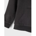 NAME IT Kids Leno sweat hoodie - Sort
