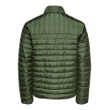 Only & Sons Paul quiltet højhalset jakke - Olive Night