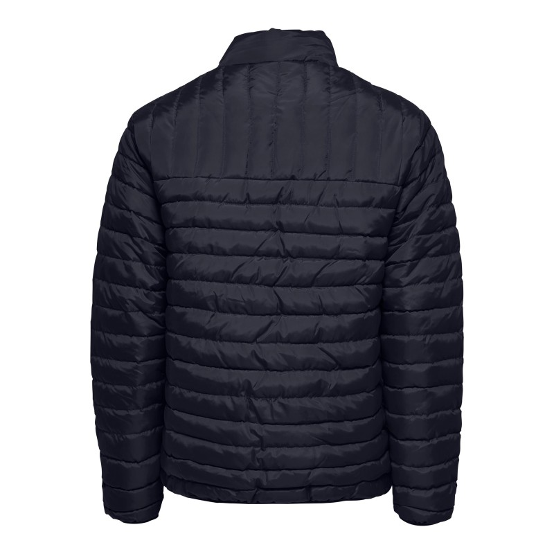 ONLY & SONS Paul Quiltet Højhalset Jakke - Dark Navy