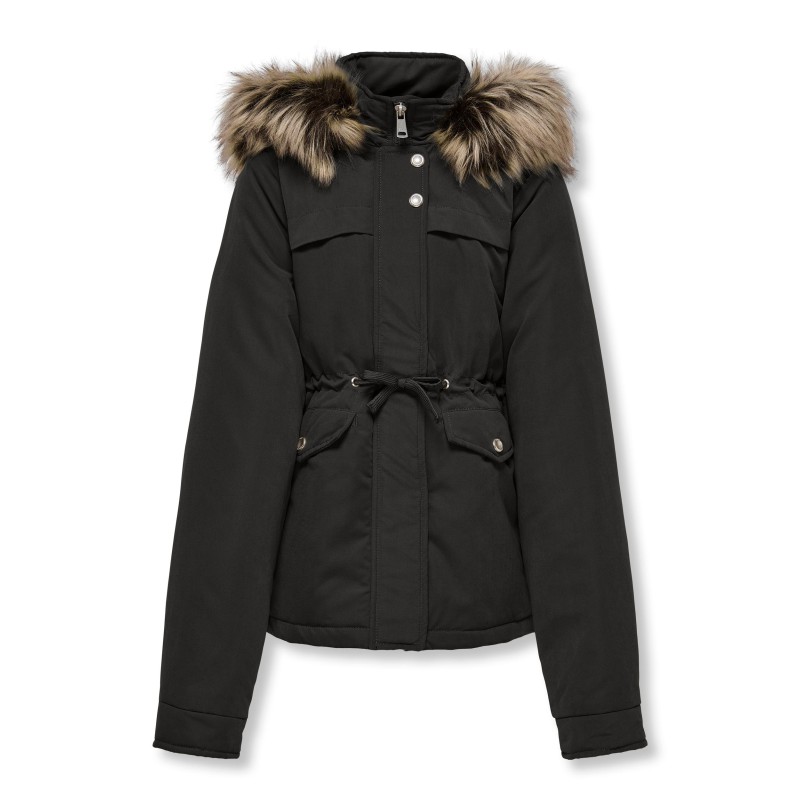 KIDS ONLY Starline Parka Vinter Jakke - Sort