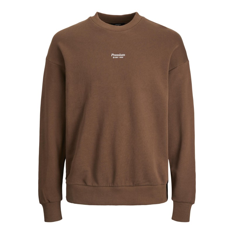 JACK & JONES Branding Sweatshirt - Foundue Fudge