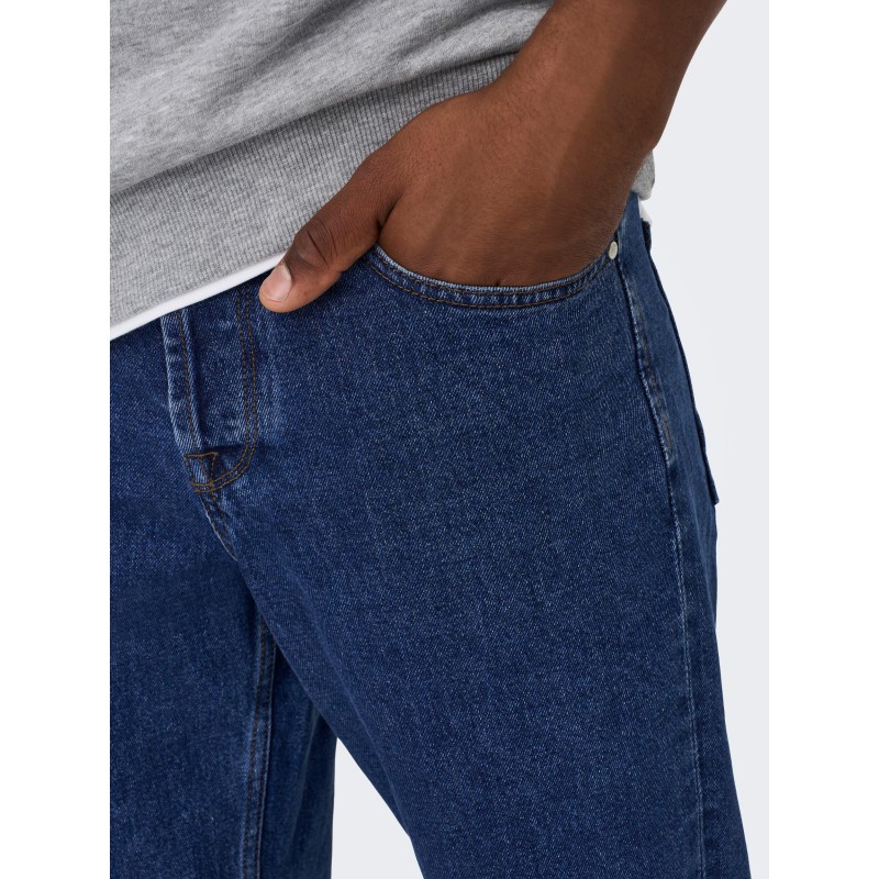 ONLY & SONS Straight Jeans - Blue Denim