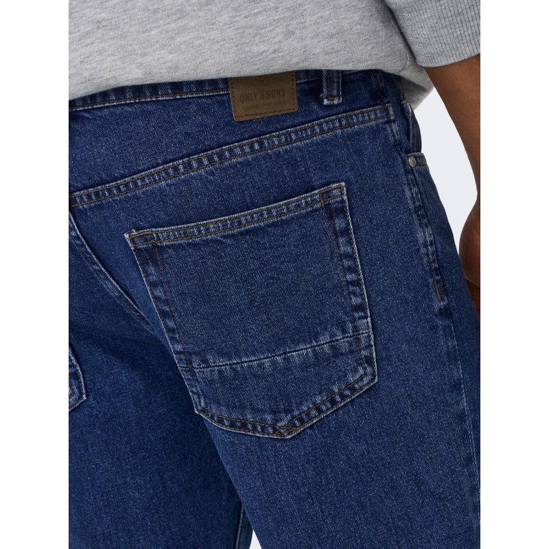ONLY & SONS Straight Jeans - Blue Denim