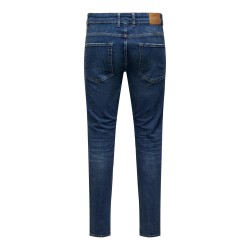 ONLY & SONS Loom Slim Jeans - Dark Blue Denim