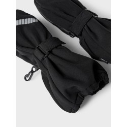 NAME IT Mini Alfa Vantætte Vanter - Sort