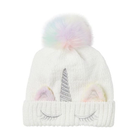 NAME IT Metea Knit Hat - Snow White