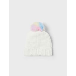 NAME IT Metea Knit Hat - Snow White