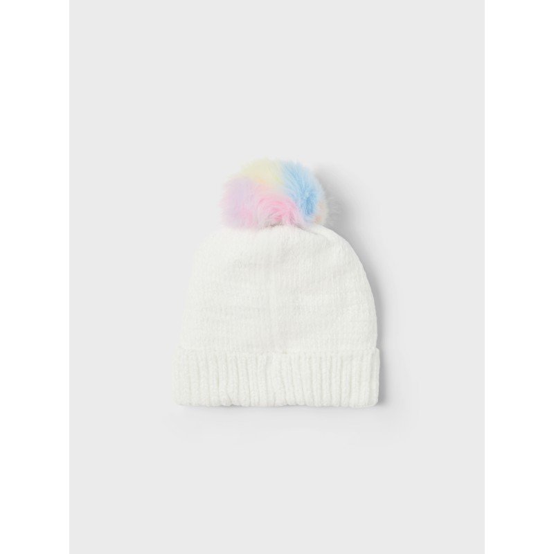 NAME IT Metea Knit Hat - Snow White