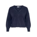 ONLY CARMAKOMA Amalia Cardigan - Maritime Blue