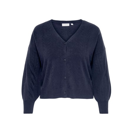 ONLY CARMAKOMA Amalia Cardigan - Maritime Blue