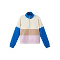 LMTD Nazip Langærmet Short Half Zip Sweat - Turkish Sea