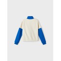 LMTD Nazip Langærmet Short Half Zip Sweat - Turkish Sea