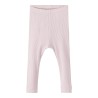 NAME IT Baby Rib Leggings - Violet Ice