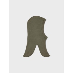 NAME IT Mini Willit Merinould Elefanthue - Stone Gray