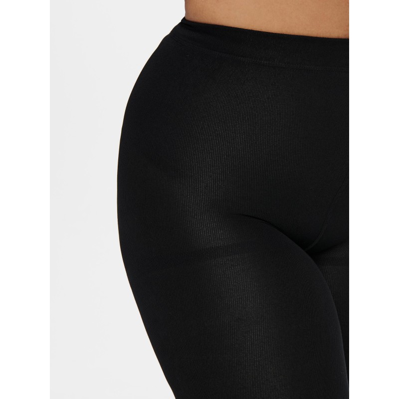 ONLY CARMAKOMA Kenja fleece tights - Black