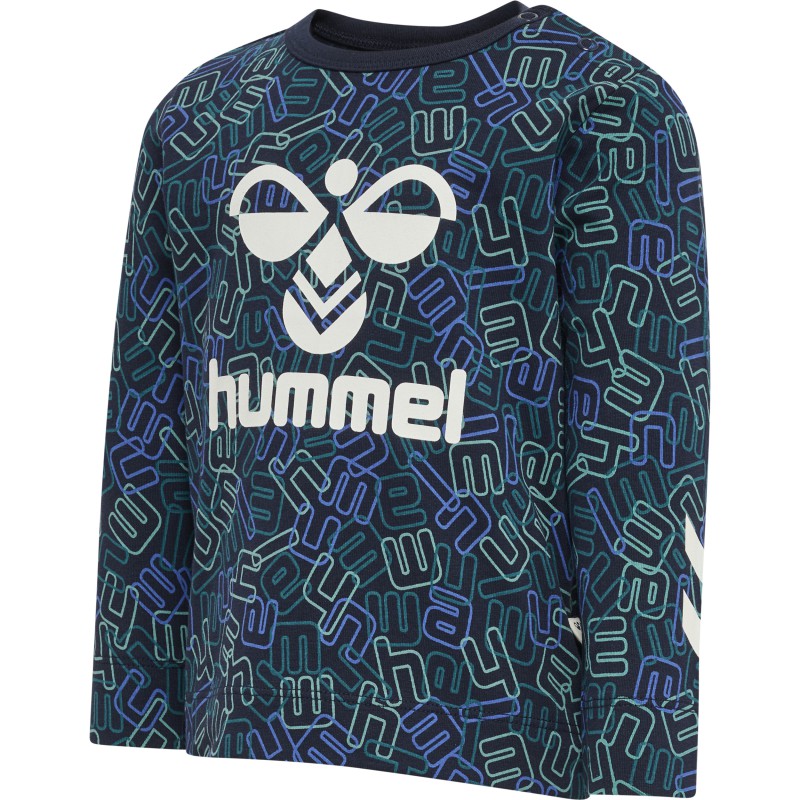 HUMMEL Olly Langærmet Bluse - Black Iris