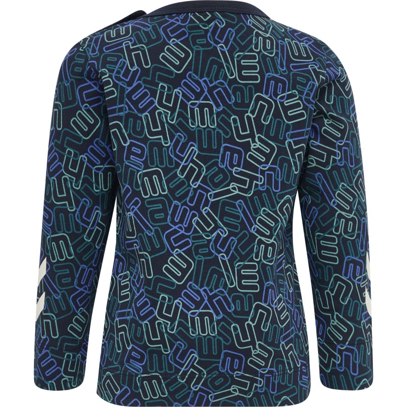 HUMMEL Olly Langærmet Bluse - Black Iris