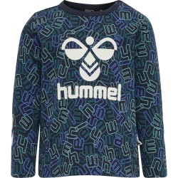 HUMMEL Olly Langærmet Bluse - Black Iris