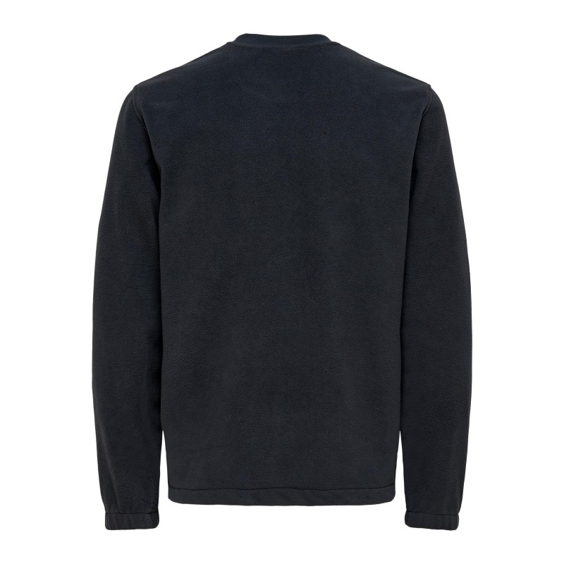 ONLY & SONS Nikolai Fleece Sweater - Dark Navy