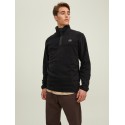 JACK & JONES CORE Højhalset Fleece Sweatshirt - Sort