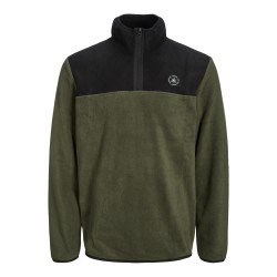 JACK & JONES Højhalset Fleece Sweatshirt - Forest Night