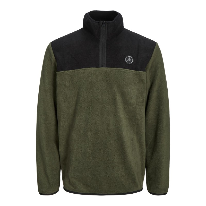 JACK & JONES Højhalset Fleece Sweatshirt - Forest Night