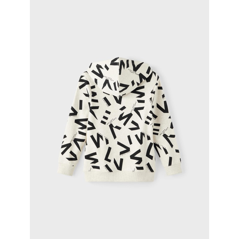 NAME IT Kids Odds Sweat Hoodie - Peyote Melange