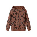 NAME IT Kids Odds Sweat Hoodie - Coconut Shell