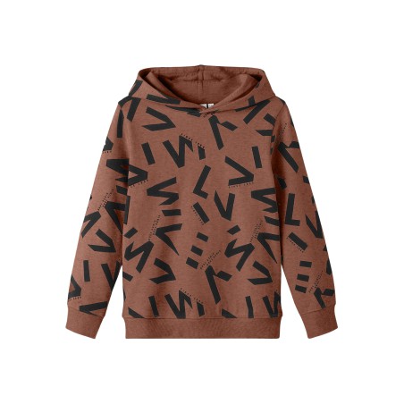 NAME IT Kids Odds Sweat Hoodie - Coconut Shell