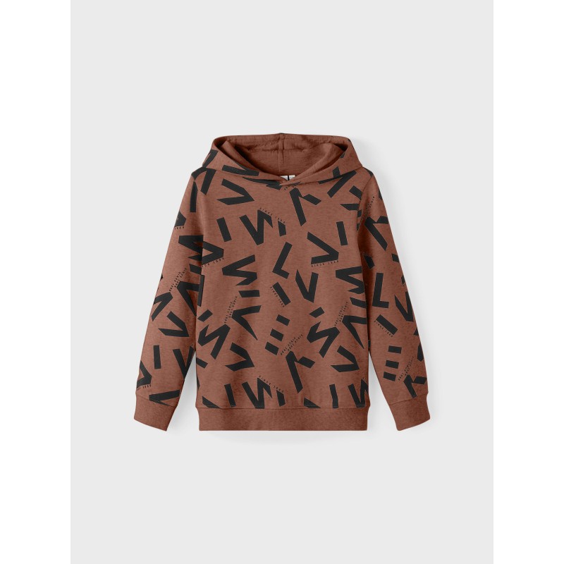 NAME IT Kids Odds Sweat Hoodie - Coconut Shell