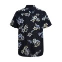 JACK & JONES Plus Hazy Kortærmet Skjorte - Dark Navy