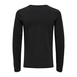 ONLY & SONS Basic Slim Bluse - Sort