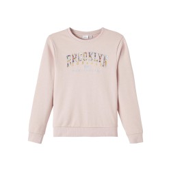 NAME IT Kids Lilas Langærmet Sweatshirt - Burnished Lilac