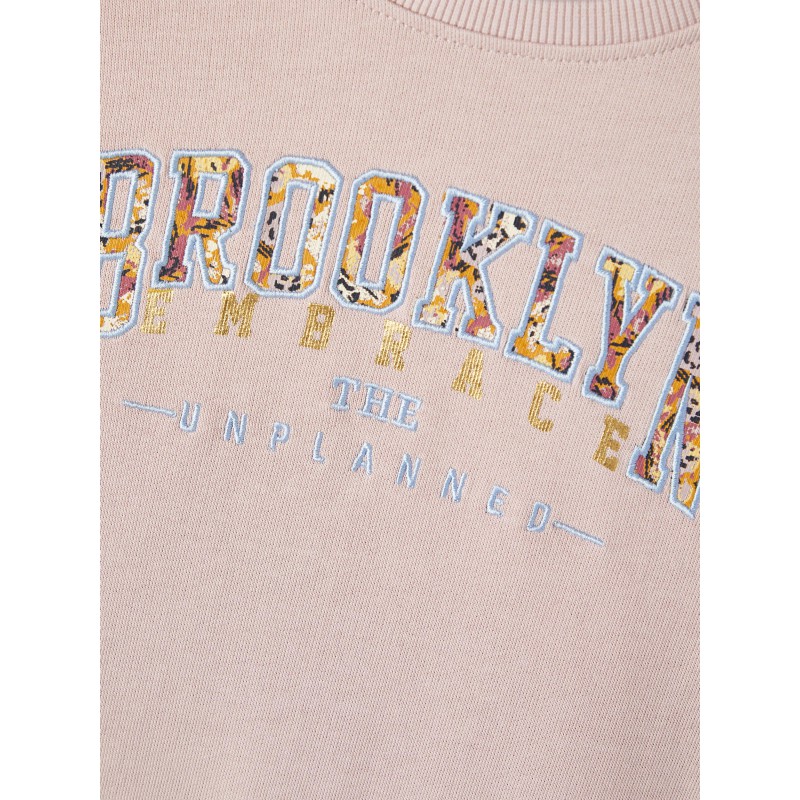 NAME IT Kids Lilas Langærmet Sweatshirt - Burnished Lilac