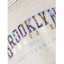 NAME IT Kids Lilas Langærmet Sweatshirt - Peyote Melange
