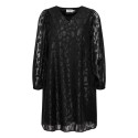 FRANSA Plus Glitter Kjole - Black