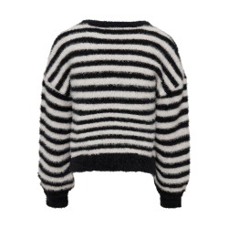 KIDS ONLY Piumo Strik Pullover - Black
