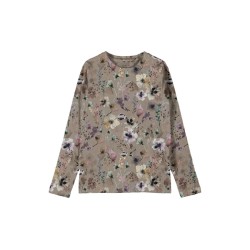 NAME IT Kids Kienna Langærmet Slim Bluse - Silver Mink