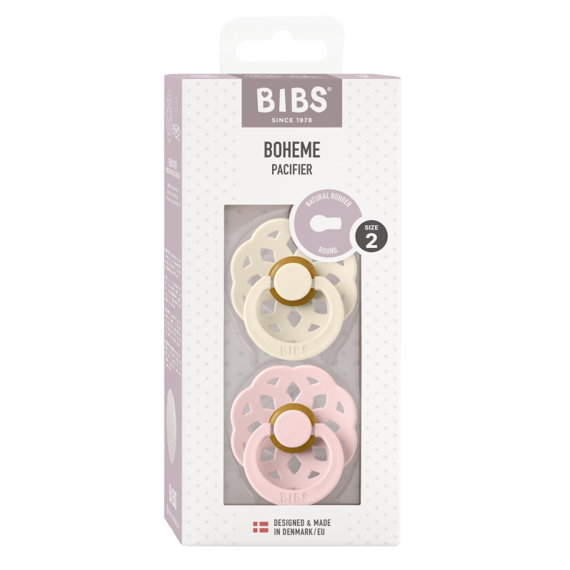 BIBS Boheme 2-Pak Latex Sut - Ivory/Blossom